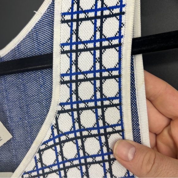 MATCHING SET - Zac Posen Knit Printed Jacket and Dress Set - Picture 16 of 17